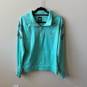 VS PINK ultimate half zip